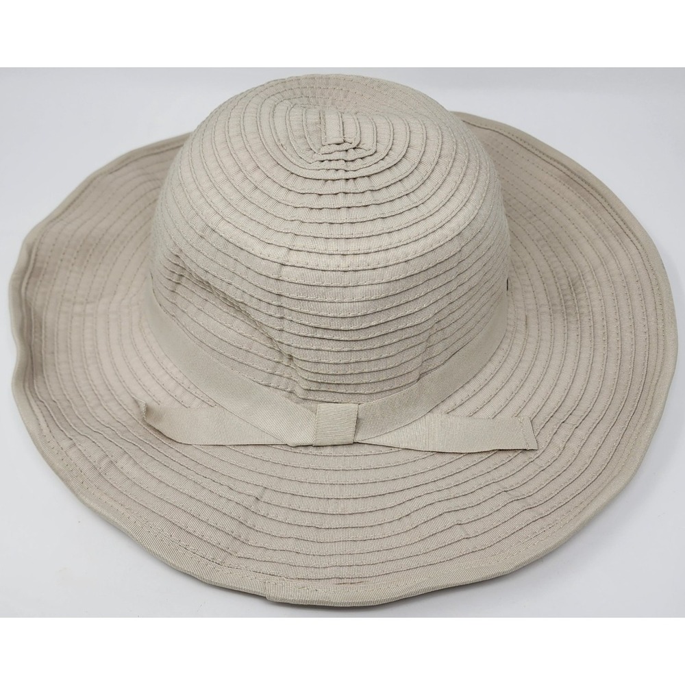 Coolibar Shelly Lightweight Shapeable Travel Hat Women's OS Tan Resort Wear